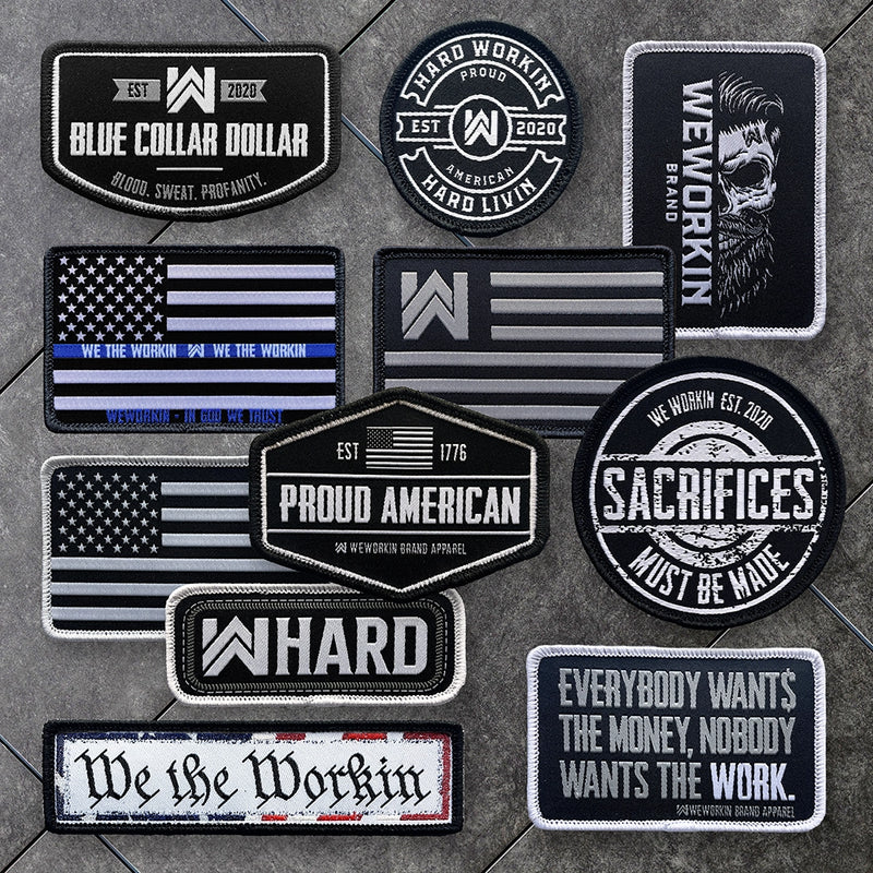 CUSTOM PATCHES WITH VELCRO BACKING (NON-EMBROIDERED) | AolanisCustomCollars
