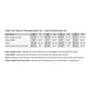 Sizing Chart for the We Workin 100% Polyester SPORT-TEK® POSI-UV® PRO long sleeve. Includes measurements for Sleeve length, Chest, Body length at back, Chest Width 1" below armhole. Measurements per manufacturers specifications.